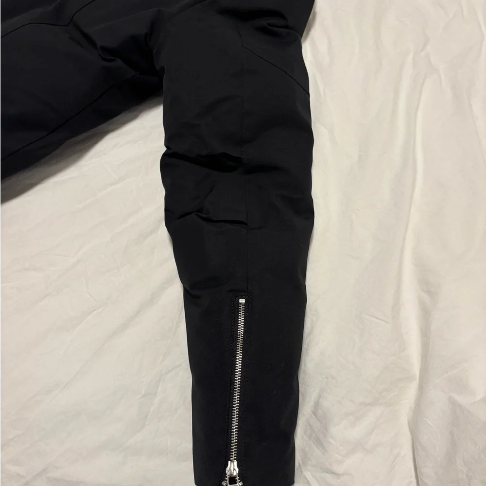 Moose Knuckles Black Ski Jacket with Fur Hood - Picture 13 of 16